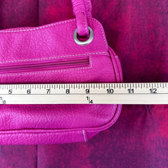 ROSETTI WOMEN SHOULDER HANDBAG, PINK COLOR, MULTIPLE POCKETS WITH ZIPPERS - Picture 10 of 10